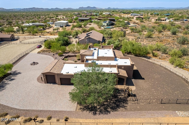 3730 E Cloud Rd, Cave Creek, AZ 85331 - drone / aerial view with a mountain view