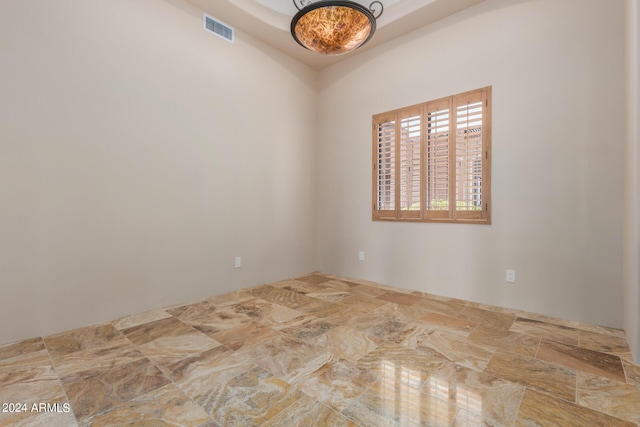 3730 E Cloud Rd, Cave Creek, AZ 85331 - empty room featuring visible vents and stone finish flooring