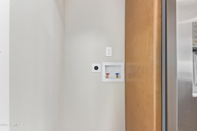 laundry area with laundry area, washer hookup, and hookup for an electric dryer