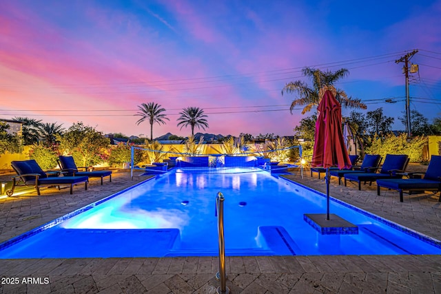 5404 N 41st St, Phoenix, AZ 85018 - view of swimming pool with a patio area