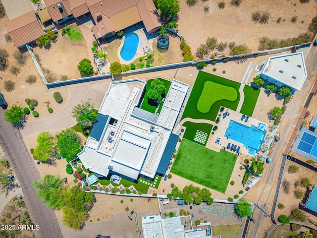 5404 N 41st St, Phoenix, AZ 85018 - bird's eye view of a pool