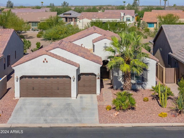 drone / aerial view featuring a residential view