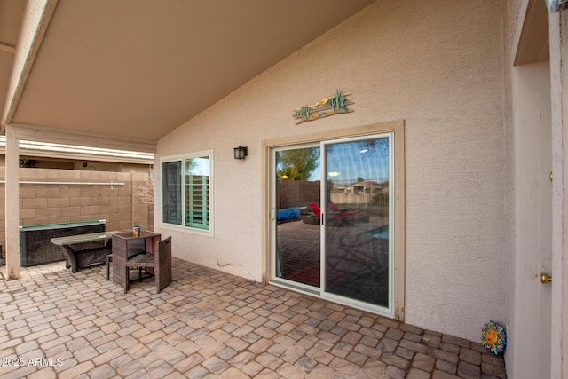 view of patio