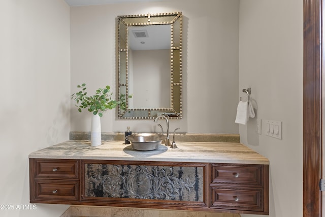 37334 N Winding Wash Trl, Carefree, AZ 85377 - bathroom with visible vents and vanity