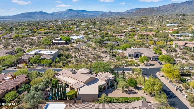 37334 N Winding Wash Trl, Carefree, AZ 85377 - bird's eye view with a mountain view and a residential view