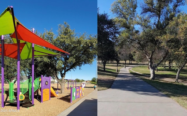 view of playground