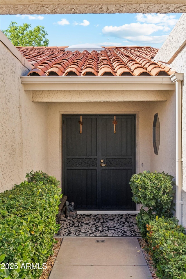 view of property entrance