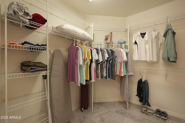 view of spacious closet