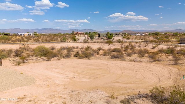 view of mountain feature