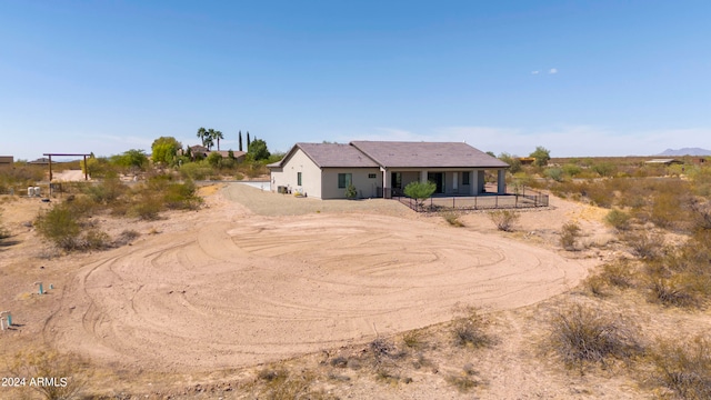 view of ranch-style house