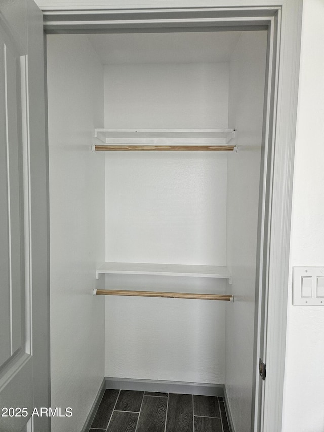 view of closet