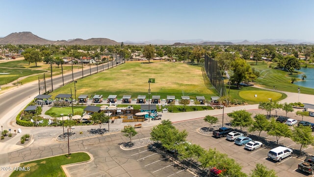 4502 W Continental Dr, Glendale, AZ 85308 - aerial perspective of suburban area with a local golf course and a water and mountain view