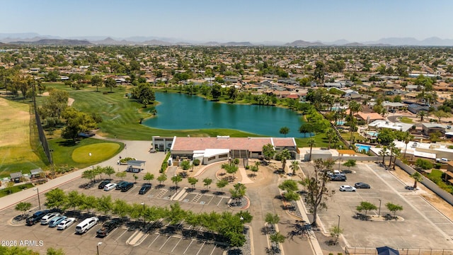 4502 W Continental Dr, Glendale, AZ 85308 - aerial perspective of suburban area with a water and mountain view and a golf course