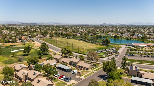4502 W Continental Dr, Glendale, AZ 85308 - aerial view of residential area featuring a water and mountain view and a golf club