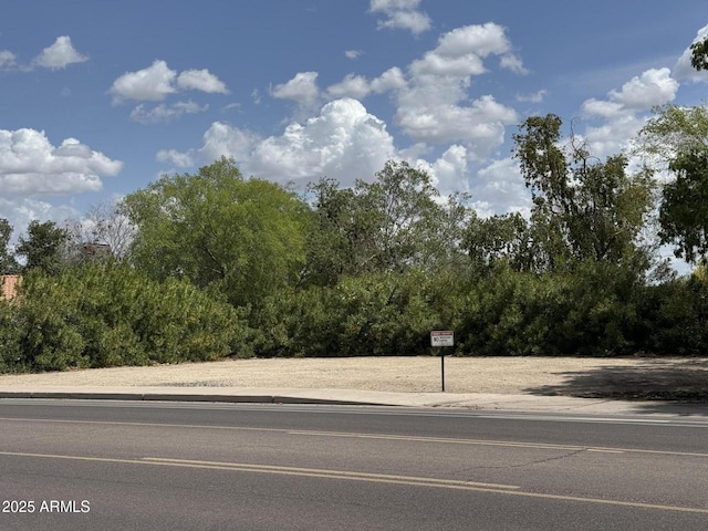 view of road