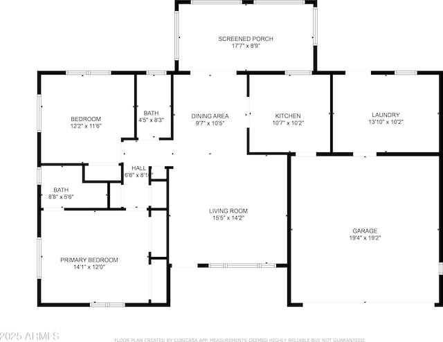 6263 E Duncan St, Mesa, AZ 85205 - view of floor plan / room layout