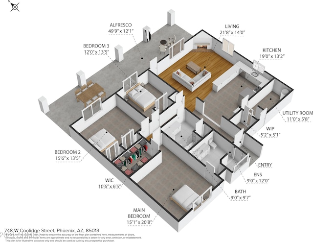 view of layout