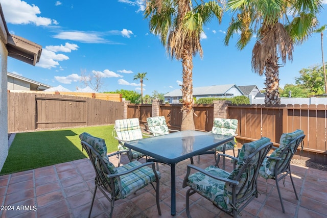 view of patio / terrace