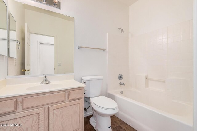 125 N 22nd Pl Unit 128, Mesa, AZ 85213 - bathroom featuring vanity, bathing tub / shower combination, and tile patterned flooring