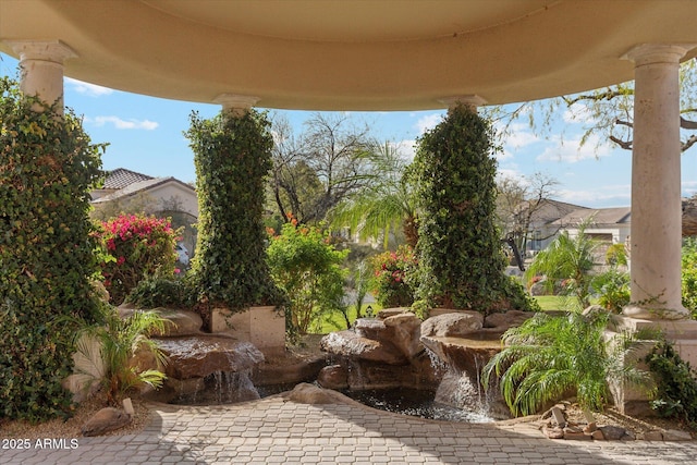 exterior space featuring a patio area