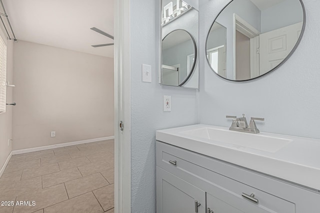 9609 N 44th Ave, Glendale, AZ 85302 - bathroom with vanity and baseboards