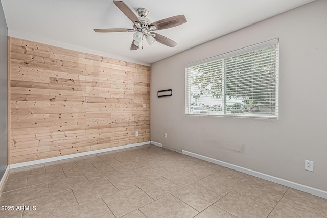 9609 N 44th Ave, Glendale, AZ 85302 - empty room with baseboards and ceiling fan