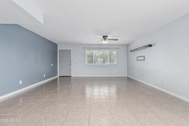 9609 N 44th Ave, Glendale, AZ 85302 - empty room with baseboards and a ceiling fan