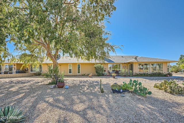 view of ranch-style home