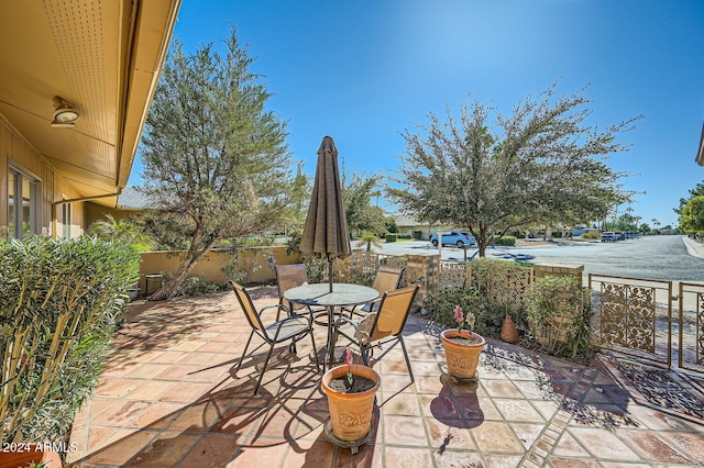 view of patio / terrace