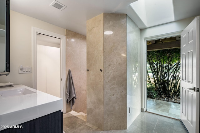 8312 N Golf Dr, Paradise Valley, AZ 85253 - bathroom featuring visible vents and a sink