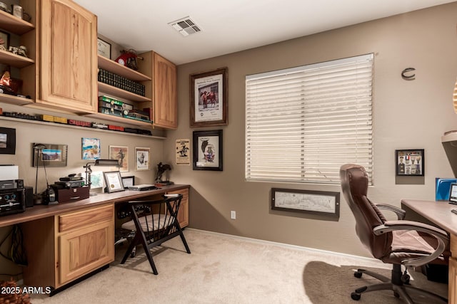 7617 E Desert Honeysuckle Dr, Gold Canyon, AZ 85118 - office featuring light carpet and baseboards