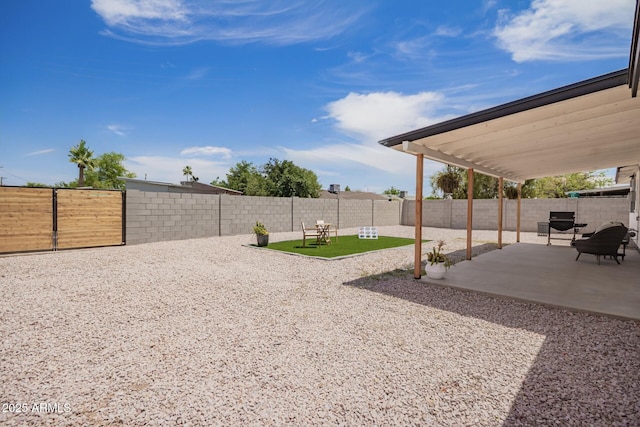 1909 N 74th St, Scottsdale, AZ 85257 - fenced backyard featuring a patio area