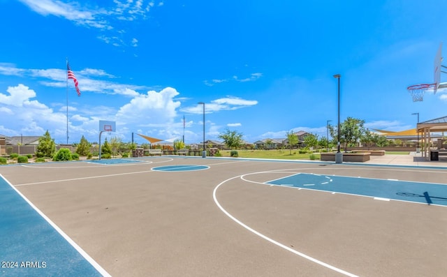 3023 W New River Dr, San Tan Valley, AZ 85144 - view of basketball court with community basketball court