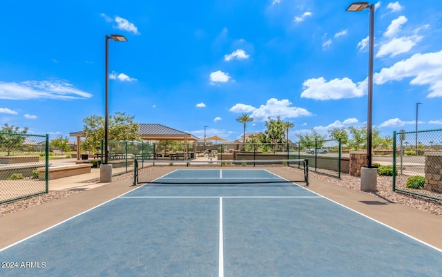 3023 W New River Dr, San Tan Valley, AZ 85144 - view of tennis court with fence
