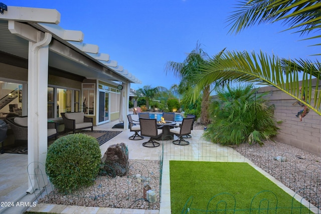 view of patio