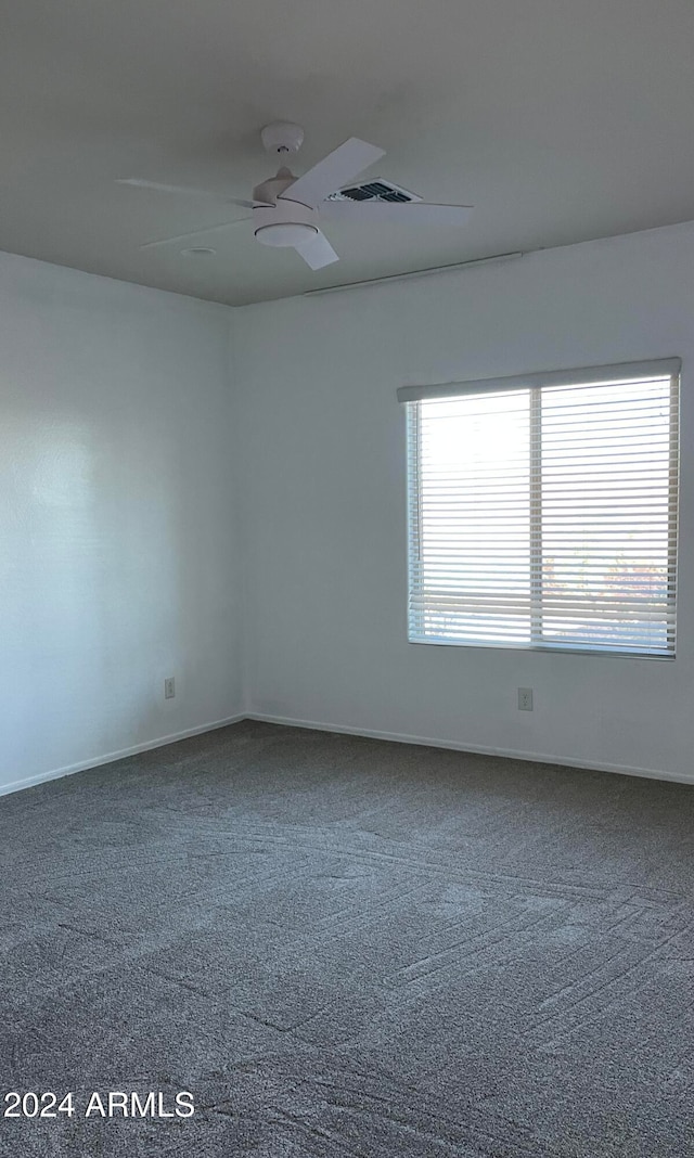 spare room featuring carpet floors