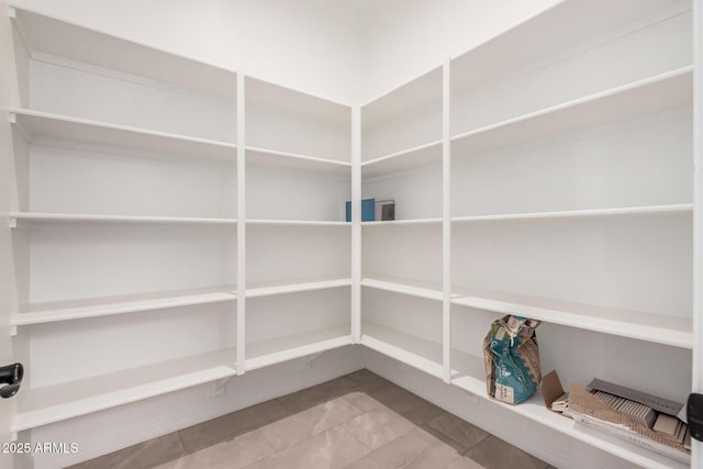view of pantry