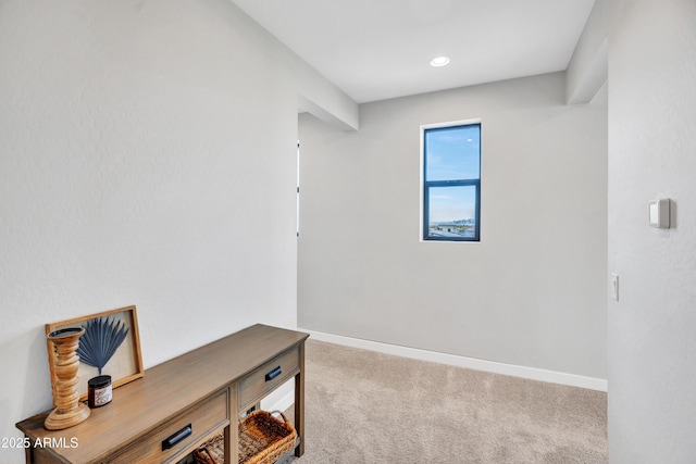 826 E Buist Ave, Phoenix, AZ 85042 - hall with carpet floors and baseboards