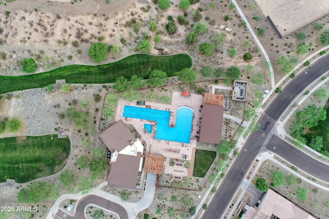 826 E Buist Ave, Phoenix, AZ 85042 - aerial overview of property's location with a pool area