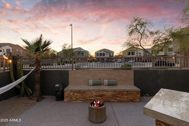 470 N 168th Ln, Goodyear, AZ 85338 - view of patio / terrace with fence