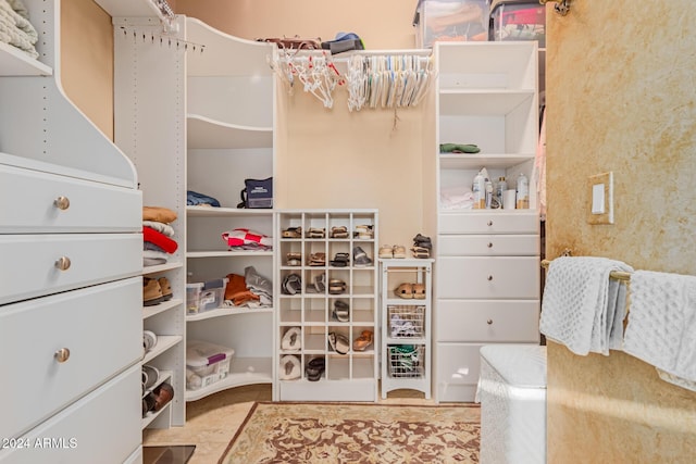 view of spacious closet