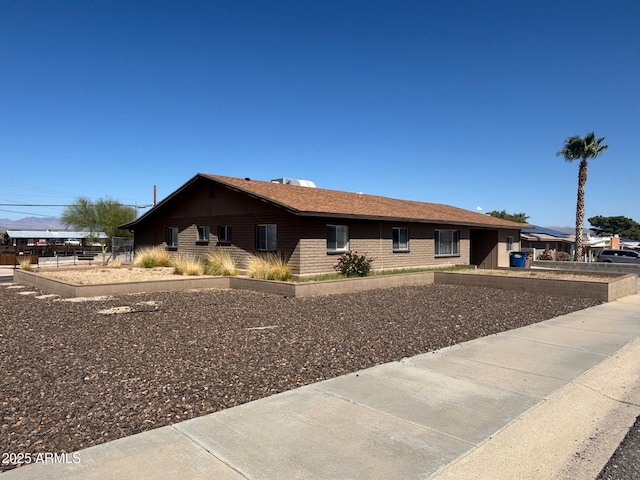 view of ranch-style house