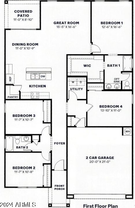 18348 W Gray Fox Trl, Wittmann, AZ 85361 - view of layout