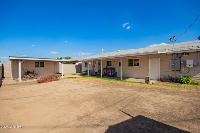 62 W Beall Ave, Mesa, AZ 85210 - rear view of property featuring a patio area