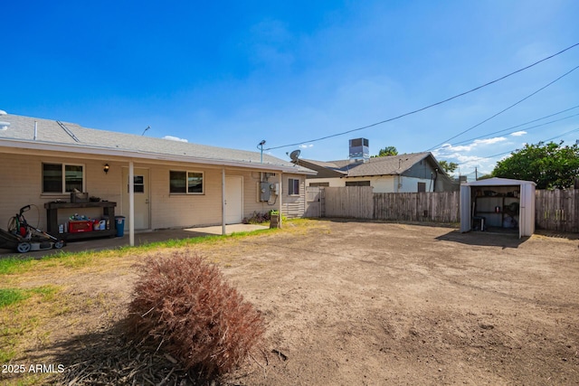 62 W Beall Ave, Mesa, AZ 85210 - rear view of house with a patio