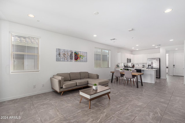 view of living room