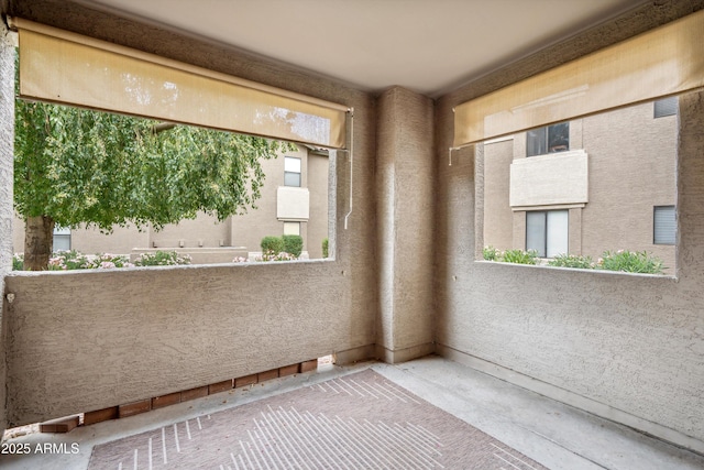 view of empty room