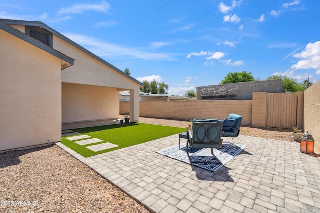 2726 E Fairmount Ave, Phoenix, AZ 85016 - view of patio / terrace featuring a fenced backyard