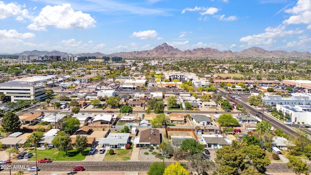2726 E Fairmount Ave, Phoenix, AZ 85016 - drone / aerial view featuring a mountain view and a residential view