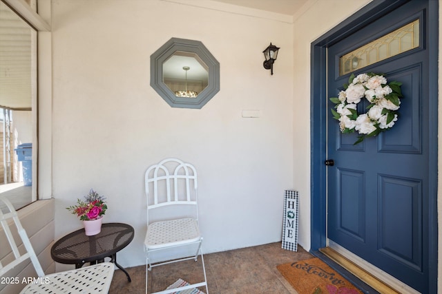 2726 E Fairmount Ave, Phoenix, AZ 85016 - entrance to property with stucco siding and covered porch